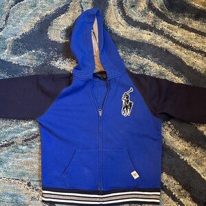 U.S. Polo Assn. Blue and Navy Kids Hoodie